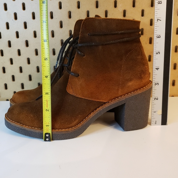 MIISTA Booties 6/6.5 US 37 Imelda suede Ankle Boot fairy cottage moto Old Money - Picture 3 of 13